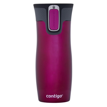 Thermotasse Contigo West Loop 470ml rosa/rot raspberry