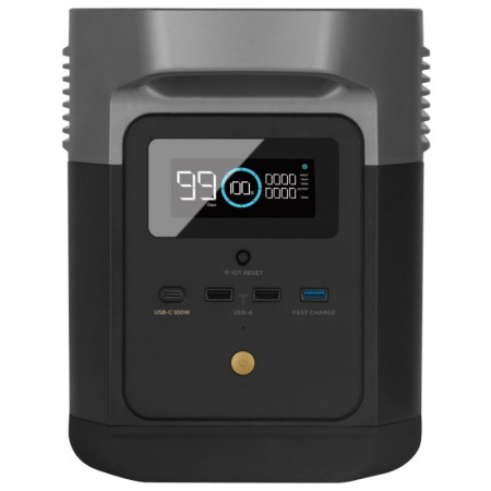 Aufladestation EcoFlow DELTA mini schwarz black
