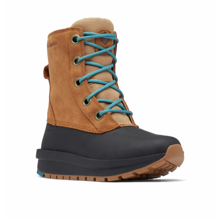 Damen Winterschuhe Columbia Moritza Shield™ Omni-Heat™ braun/schwarz Elk, River Blue