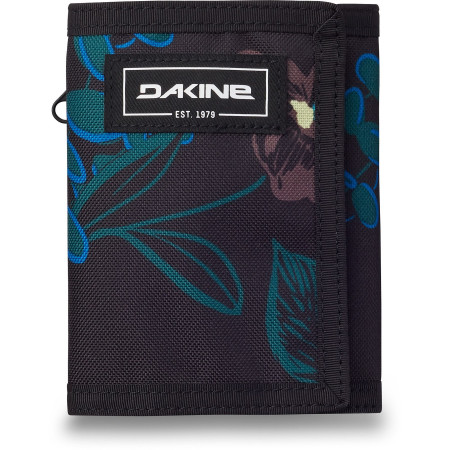 Geldbeutel Dakine Vert Rail Wallet (2024) schwarz/blau TwilightFloral
