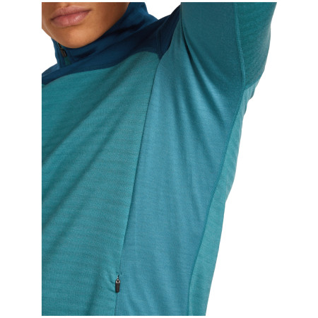 Herren Funktions-Sweatshirt Icebreaker Men Merino Blend 300 RealFleece™ Descender LS Zip