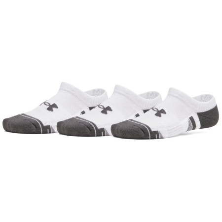 Kindersocken Under Armour New Y UA Perf Tech 3Pk Ns White weiß White / White / Jet Gray