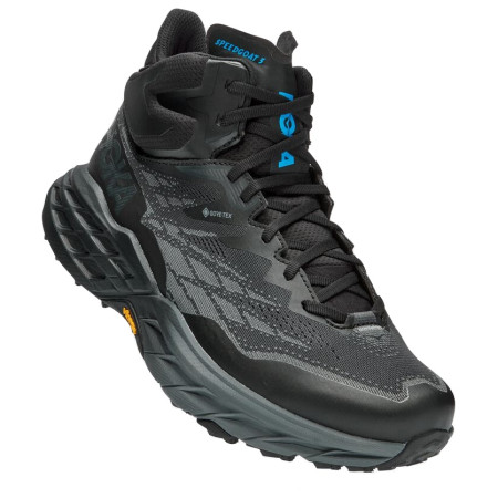 Herrenschuhe Hoka M Speedgoat 5 Mid Gtx schwarz Black / Black