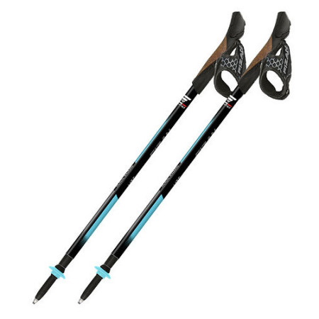 Nordic Walking Stöcke Fizan Lite Tech hellblau light blue
