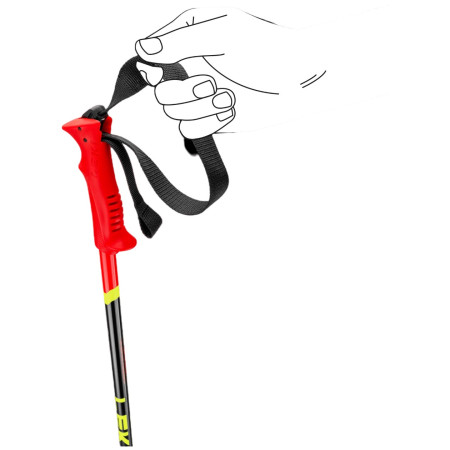 Skistöcke Leki Racing Kids