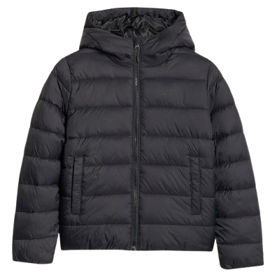 Kinderjacke 4F Down Jacket U0704 schwarz DEEP BLACK