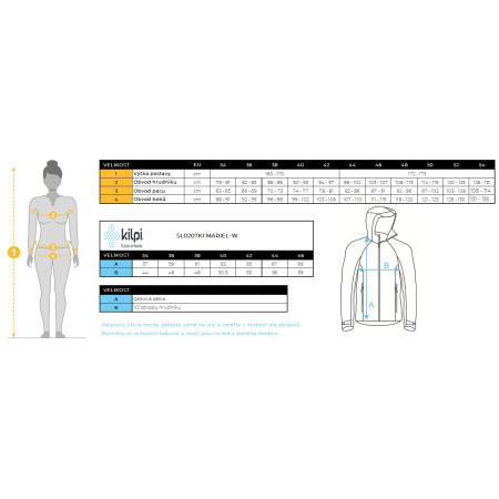 Damen-Sweatshirt Kilpi Mariel-W