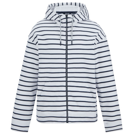Damen-Sweatshirt Regatta Bayletta Hoody weiß/blau Wht/NvyStrpe