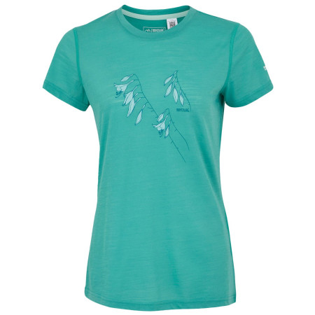 Damen-T-Shirt Regatta W Escade blau Turquoise