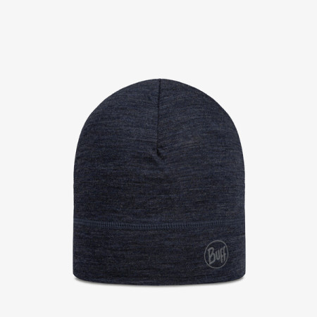 Mütze Buff Merino Lightweight Beanie dunkelblau NIGHT BLUE