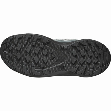 Kinderschuhe Salomon Xa Pro Mid Wp J Black-Sedona Sage-Wrought Iron