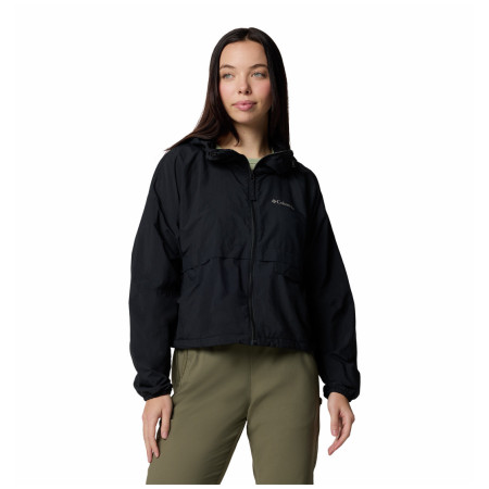 Damenjacke Columbia Spire Valley™ Cropped Windbreaker schwarz Black