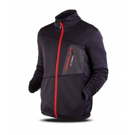 Herren-Sweatshirt Trimm Micron schwarz Black