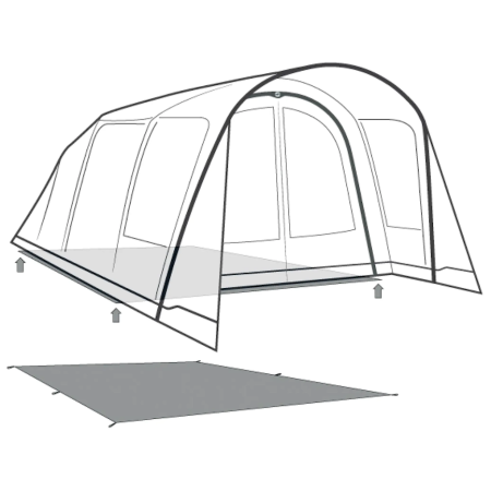 Zeltunterlage Outwell Footprint Flagstaff / Nashville / Monterey 5 Air