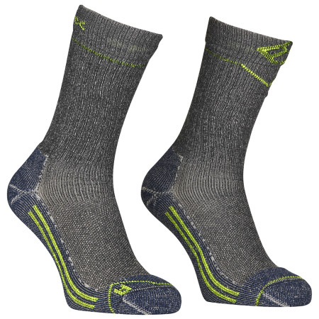 Herrensocken Ortovox Hike Classic Mid Socks M blau/grau Deep Ocean