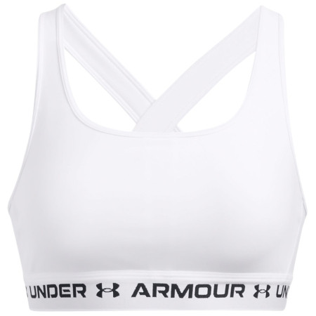 Sport-BH Under Armour Crossback Mid Bra weiß WHT