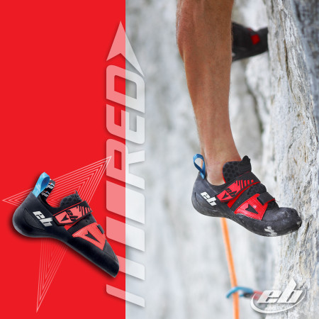 Kletterschuhe EB Climbing Red
