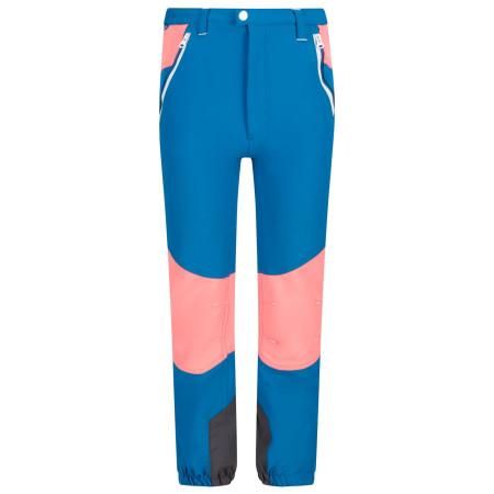 Kinderhose Regatta Tech Mountain Trs blau/rosa Petrol/Frcrl