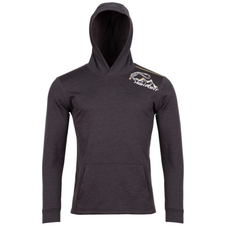Herren-Sweatshirt High Point Rokel Merino Hoody schwarz Antracit