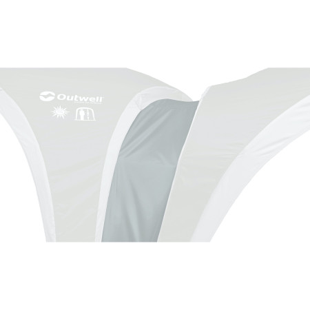 Zelterweiterung Outwell Gutter for utility tents M grau Silver Grey