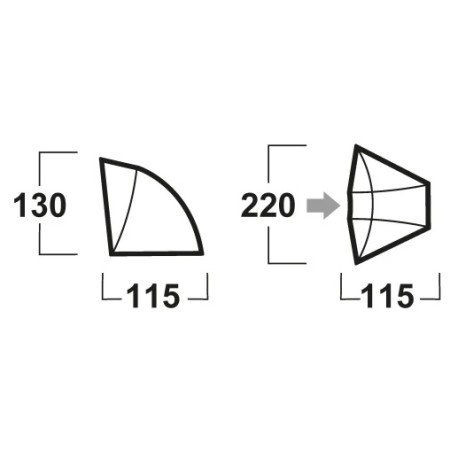 Vordach Husky Blum 2 Blue