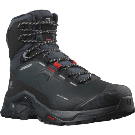Trekkingschuhe Salomon Quest Winter Thinsulate™ Climasalomon™ Waterproof schwarz Black