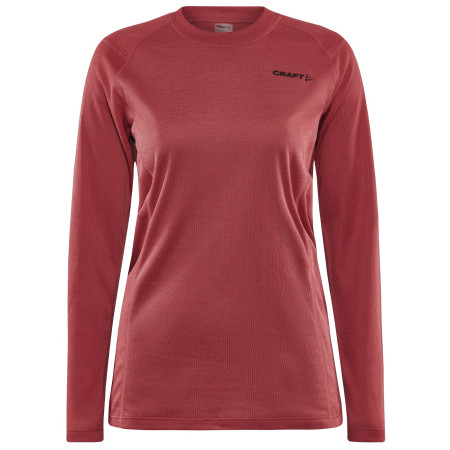 Damen-Funktionsshirt Craft Core Warm Baselayer Ls rot Astro