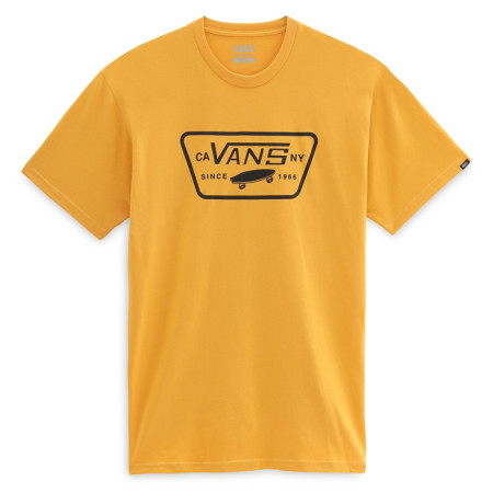 Herren-T-Shirt Vans MN Full Patch gelb GoldenGlow/Black