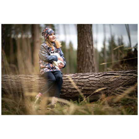 Kinder-Softshell-Jacke Unuo Fleece Basic