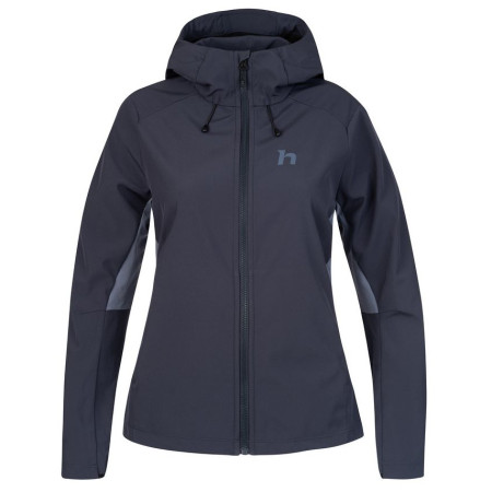 Damenjacke Hannah Airy Hoody blau polar night/grisaille