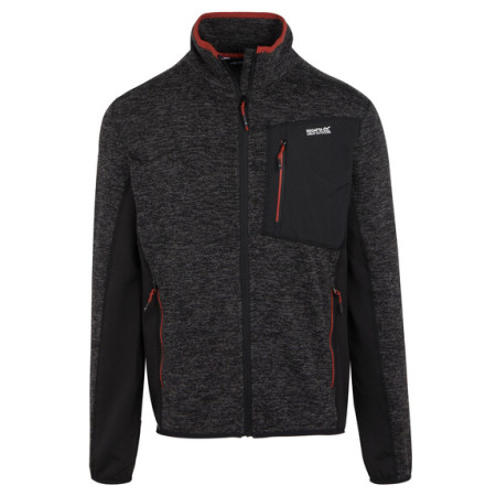 Herren Funktions-Sweatshirt Regatta Baslinn schwarz BlkMarl/Blak