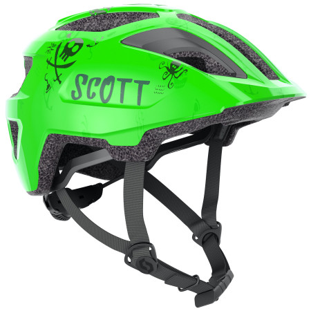 Kinder Fahrradhelm Scott Spunto Kid grün fluo green