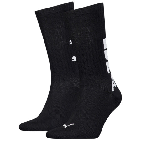 Herrensocken Puma Graphic Logo Crew 2P schwarz black
