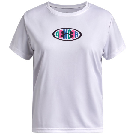 Kinder-Funktionsshirt Under Armour Tech Armour Graphic SS White