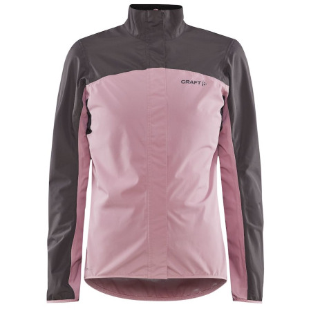 Damen Fahrradjacke Craft W Core Endur Hydro grau/rosa růžová s šedou
