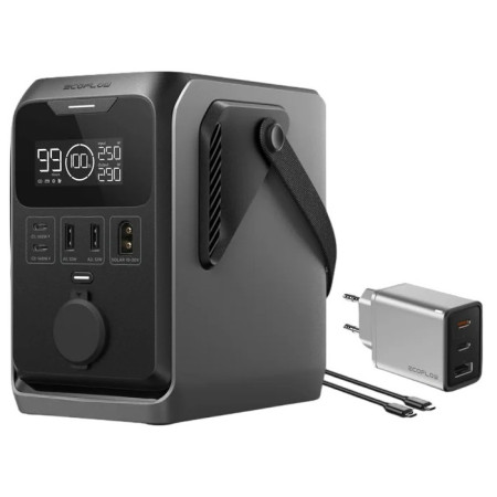 Aufladestation EcoFlow Trail 300 schwarz/grau šedivá, černá