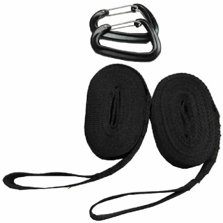 Hängematte Hamaka.eu Camping für zwei Slap Strap orange