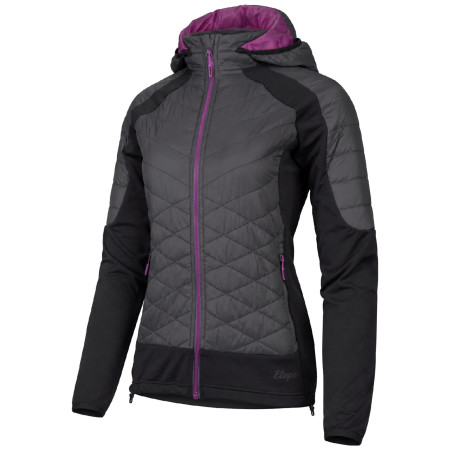 Damen Funktions-Sweatshirt Etape Sierra Pro 3.0 grau/lila antracit/fialová