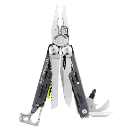 Multitool Leatherman Signal grau GrayGranite
