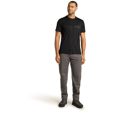 Herren-Funktionsshirt Icebreaker M Mer 150 Tech Lite SS T Sing Li Cmp