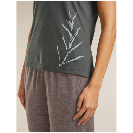 Damen-Funktionsshirt Icebreaker Merino Blend Core SS Tee Panax