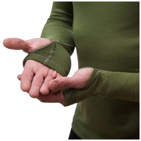 Herren-Funktionsshirt Sensor Merino DF langärmelig mit Kapuze