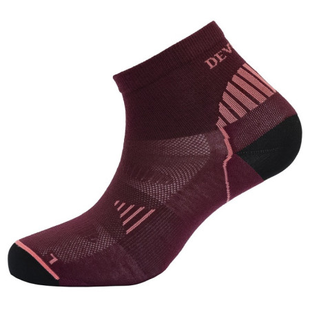 Socken Devold Running Merino Ankle Sock Wmn rot/rosa BEETROOT