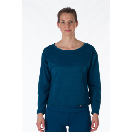 Damen-T-Shirt Northfinder Natalie petrolfarbe 526inkblue