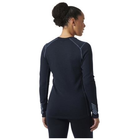 Damen-Funktionsshirt Helly Hansen W Lifa Merino Midw Gra Crew