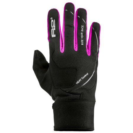 Handschuhe R2 Blizzard schwarz/rosa BlackNeonPink