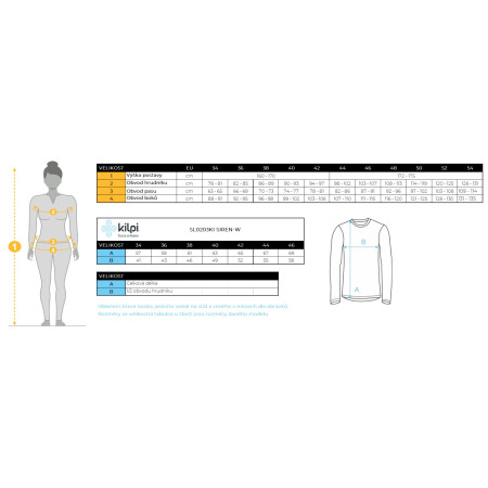 Damen-Sweatshirt Kilpi Siren-W (2023)