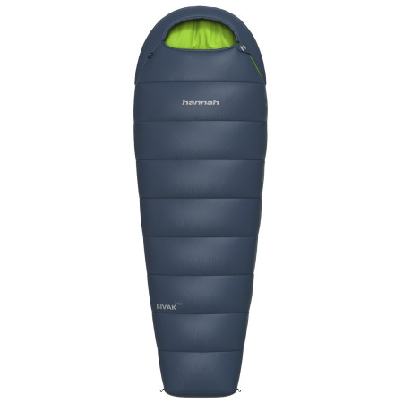 Schlafsack Hannah Bivak 240 dunkelblau midnight navy/lime green II