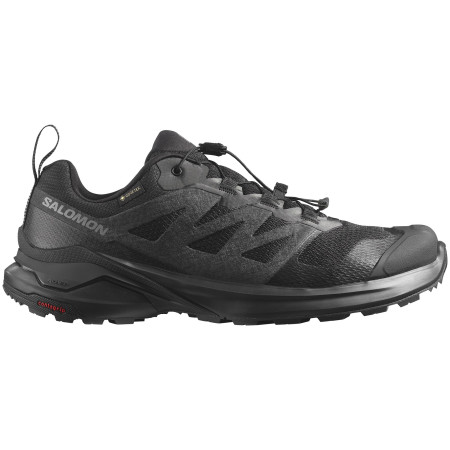 Herren Laufschuhe Salomon X-Adventure Gore-Tex schwarz Black / Black / Black