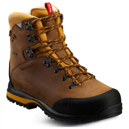 Herrenschuhe Alfa Berg Advance GTX M braun MustardYellow